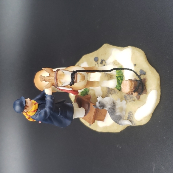 Vintage Horse & Groom Ornament 3'' 3.5'' - Picture 3 of 6